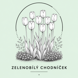 Zelenobílý chodníček