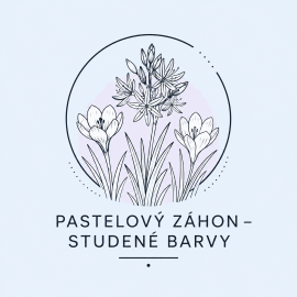 Pastelový záhon - studené...